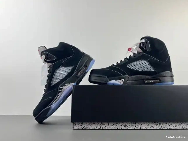 MaikeSneakers HF3975-001 Reimagined Air Black Jordan 5 Metallic 0611